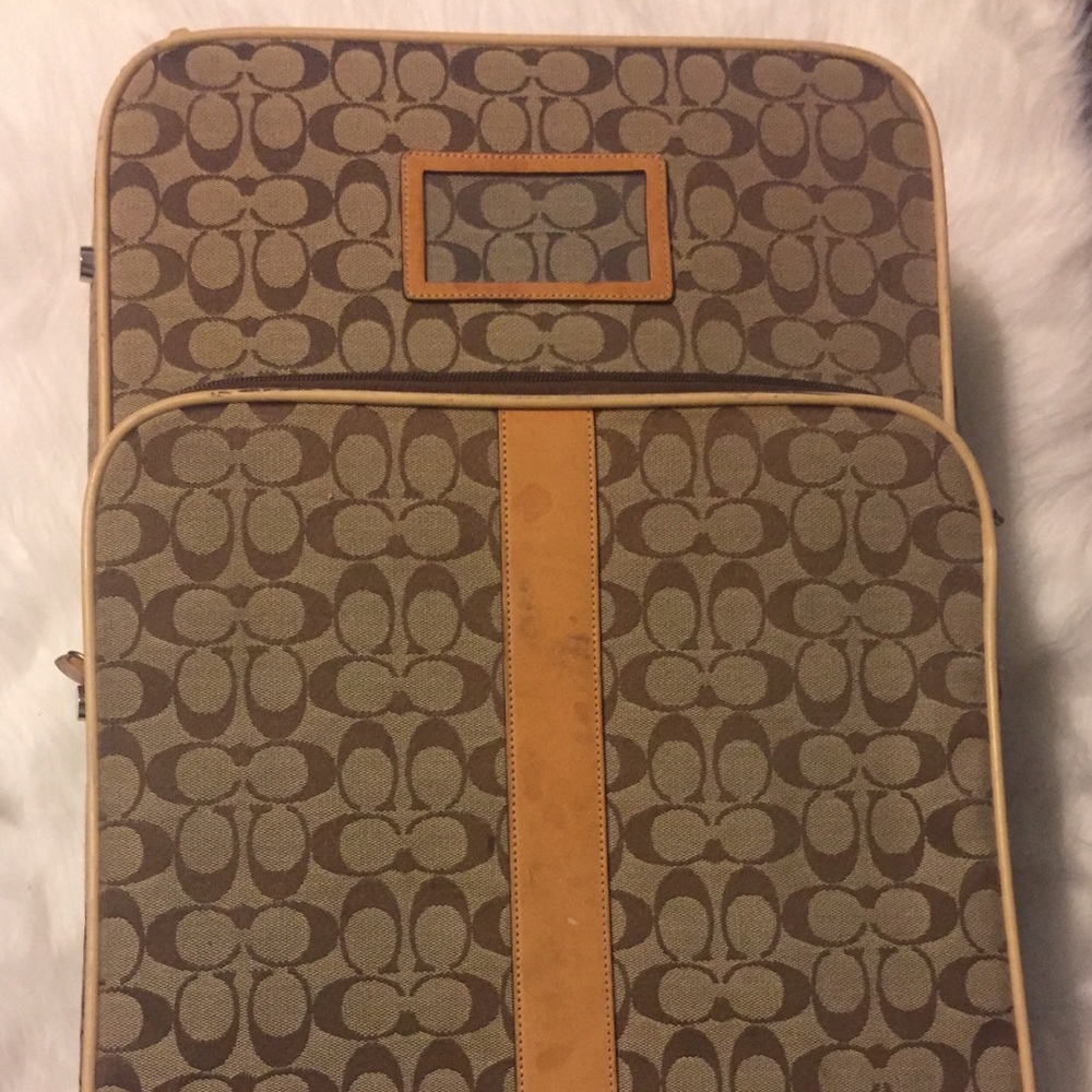 COACH MONOGRAM ROLL LUGGAGE
